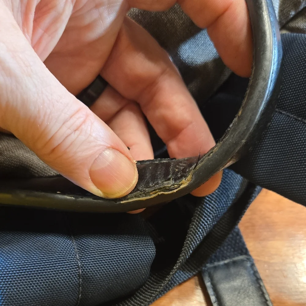Fossil Blue and Black Laptop Bag